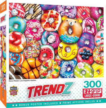 Masterpieces 300 Piece Ez Grip Jigsaw Puzzle - Donut Resist - 18''X24''