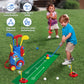 Liberry Toddler Golf Set For 2 3 4 5 Years Old Boys Girls, Upgraded Kids Golf Clubs Set With Golf Cart, Putting Mat, Outdoor Indoor Sports Toy Birthday Gift, Blue