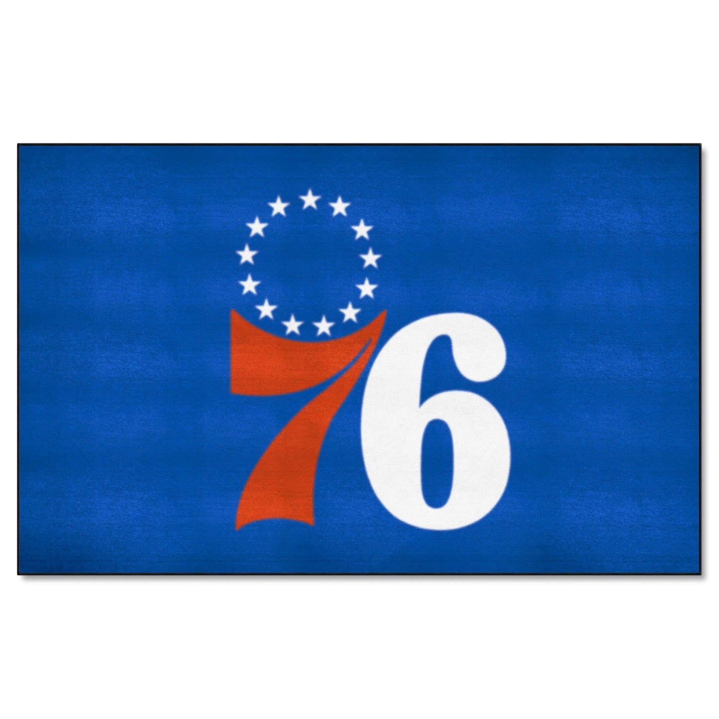 FANMATS 9372 Philadelphia 76ers Ulti-Mat Rug - 5ft. x 8ft. | Sports Fan Area Rug, Home Decor Rug and Tailgating Mat