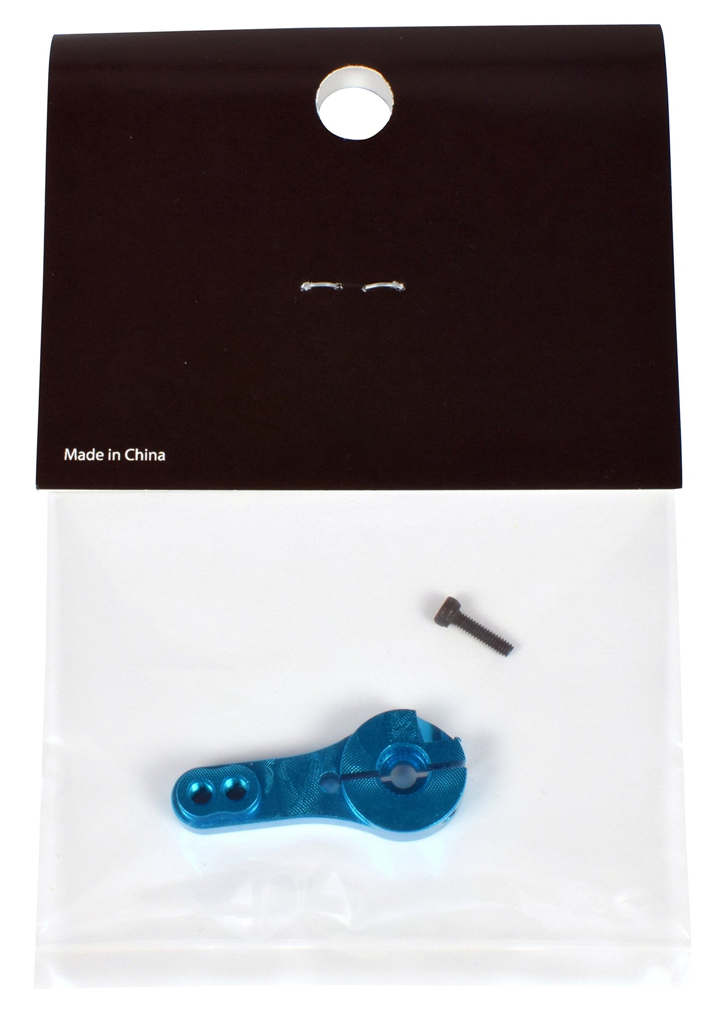 Apex RC Products Blue Aluminum Clamping Servo Horn 25T Futaba/Savox 8003