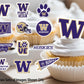 Washington Party Supplies (42 Pieces) For Universityof Washington Graduation, Tailgating And Birthday Party Decorations With Uw