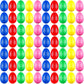 100 Pieces Egg Shakers Musical Instruments Percussion Maracas Egg For Kids Toys Plastic Easter Shaker For Learning Diy Painting,