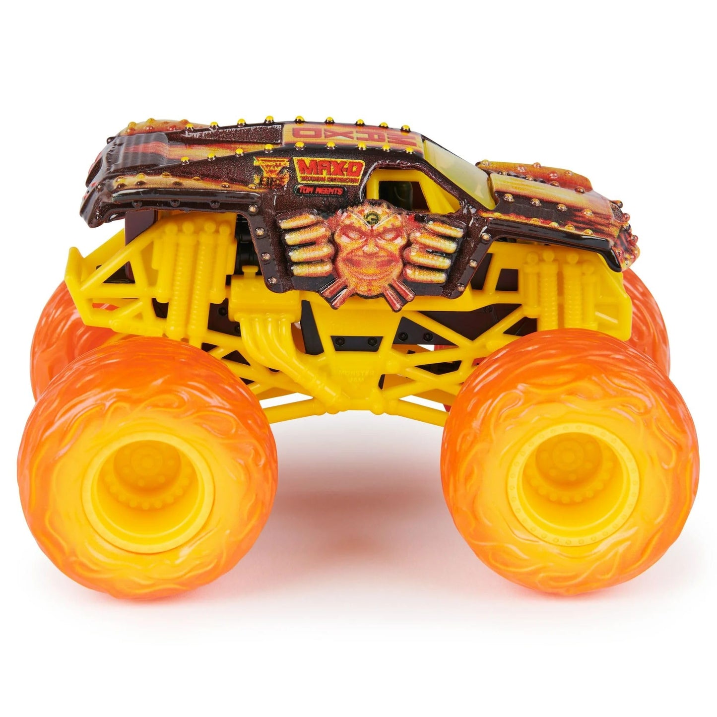 Monster Jam Fire & Ice Max-D & Dragon Truck - Walmart Exclusive, Durable Plastic, Fun Collectible