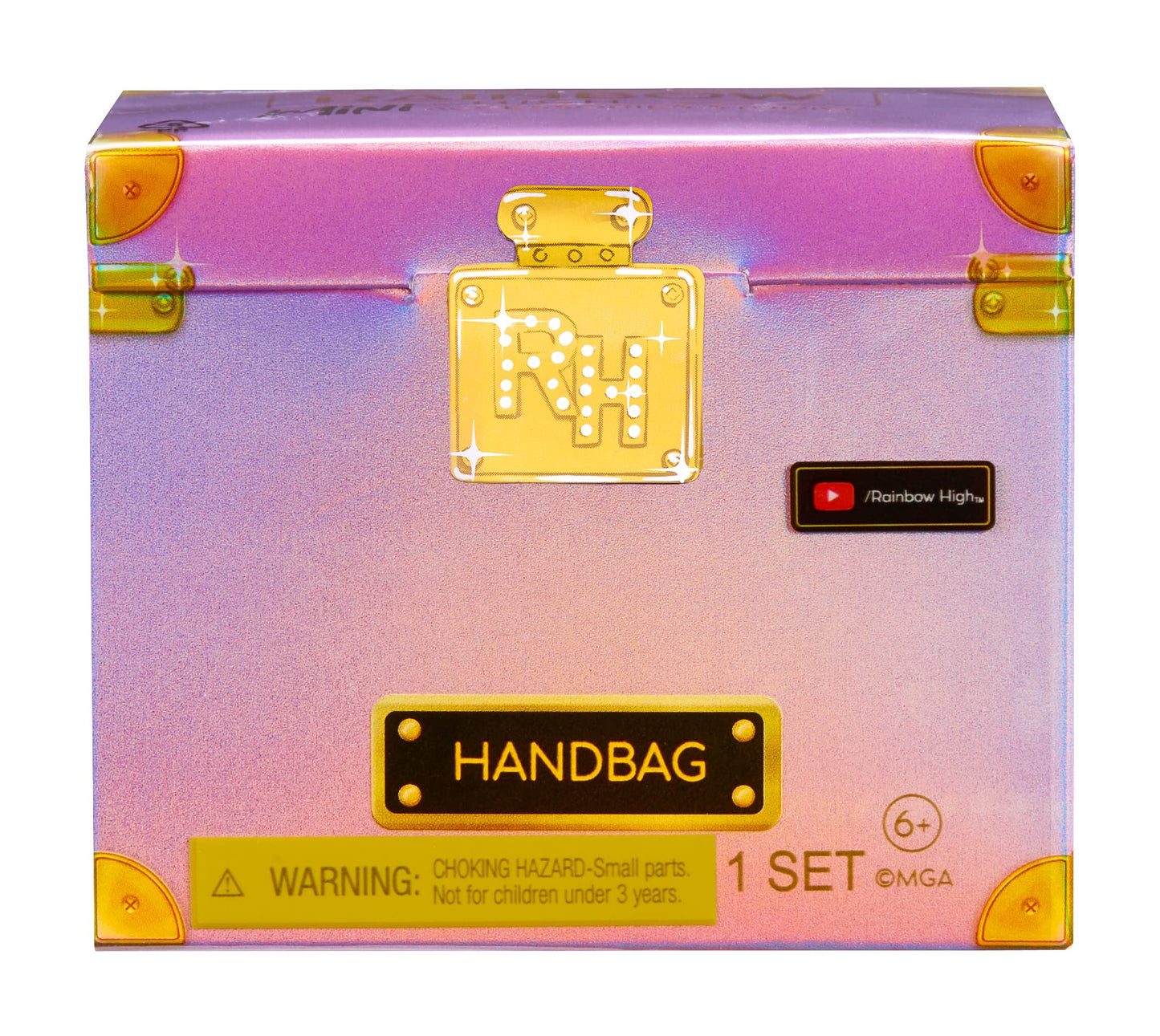 Rainbow High Mini Accessories Studio Handbags - 25+ Fashion Collectibles, Medium, Multicolor, Model 586067XX1EUC