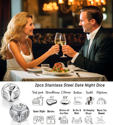 Funny Valentines Day Gifts for Him Boyfriend Husband Her Wife Girlfriend Anniversary Birthday Women Men Date Night Dice Gag Gift