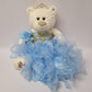 Kinnex Collections Since 1997 20'' Quince Anos Quinceanera Last Doll Teddy Bear With Dress (Centerpiece) ~ Arc16831-4R (Baby Blu