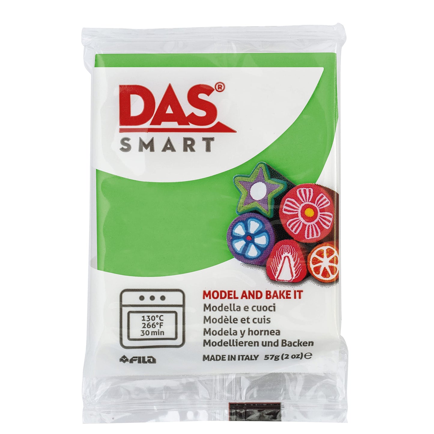 Das Smart Clay, 2Oz, Spring Green