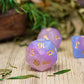 HDdais 7PCS 3 Colors DND Dice Polyhedral Dice Set Glitter D&D Dice for Dungeons and Dragons Role Playing MTG and Other Tabletop