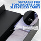 Sfsoc Magnetic Toploaders Storage Box,Trading Card Storage Box With 5Pcs Dividers,Toploaders Deck Box,Toploaders Card Case,Card