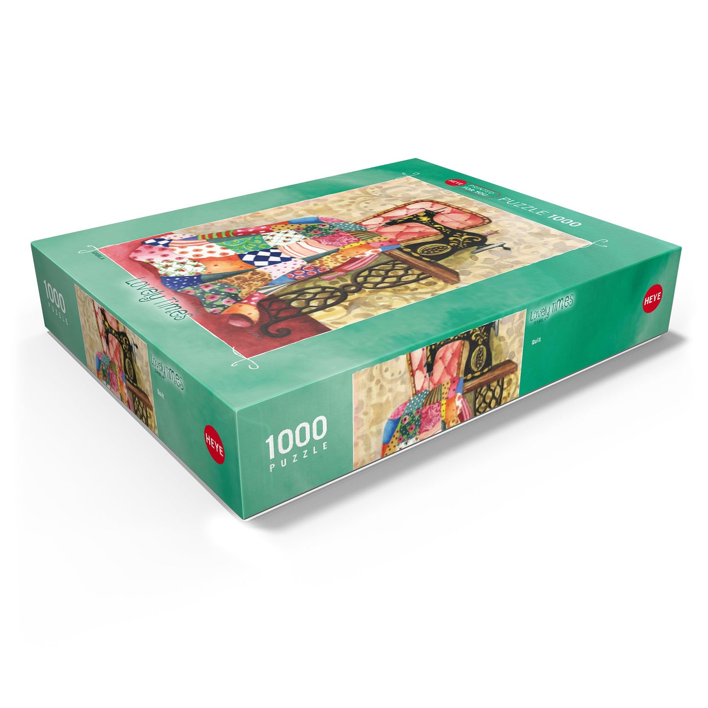 Mypuzzle Quilt - Gabila - Lovely Times - Premium 1000 Piece Jigsaw Puzzle For Adults
