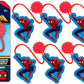 Ja-Ru Marvel Spiderman Sticky Stretchy Fidget Toy (8 Units) Just Like Sticky Hands For Kids Bulk Treasure Box Toys For Classroom Prizes. Kids Goodie Bag Stuffers. A-6809-8