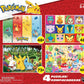 Buffalo Games Pokemon Kids 4x1 Multipack Jigsaw Puzzle - Large Multicolor - Challenging Fun for Game Nights - Model 9501
