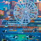 Dowdle Jigsaw Puzzle - Seattle Great Wheel - 500 Piece