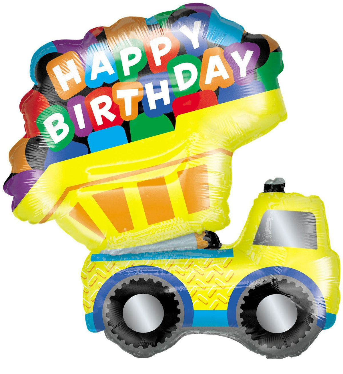 KID MOTORZ Dump Truck Jumbo 33 Foil Balloon