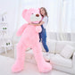 Ikasa Giant Teddy Bear Plush Toy Stuffed Animals (Pink, 78 Inches)