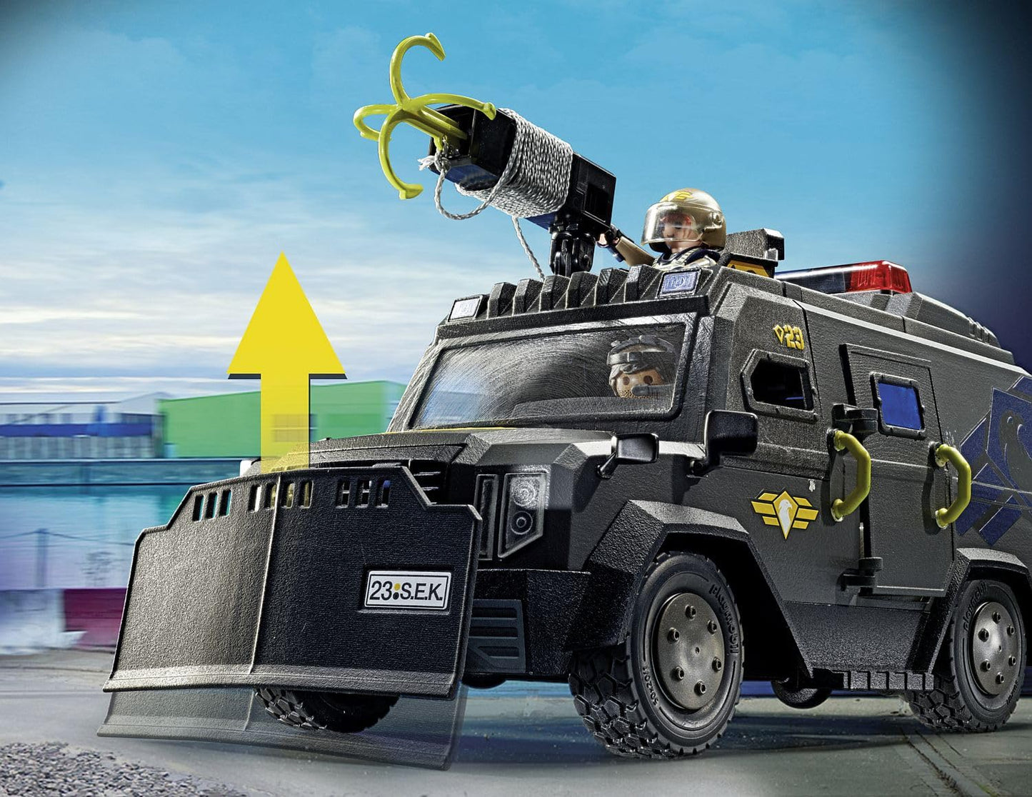 Playmobil Tactical Unit All-Terrain Vehicle Model 71144 - Multicolor Plastic Toy