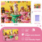300 Piece Puzzles for mature-themeds Jigsaw Puzzles 300 Pieces for Kids Ages 8-10 10-12 Dog Puzzles Animal Pet Lover mature-themed Jigsaw Puzzle Games Family Entertainment Gift Toy 20.5x15in