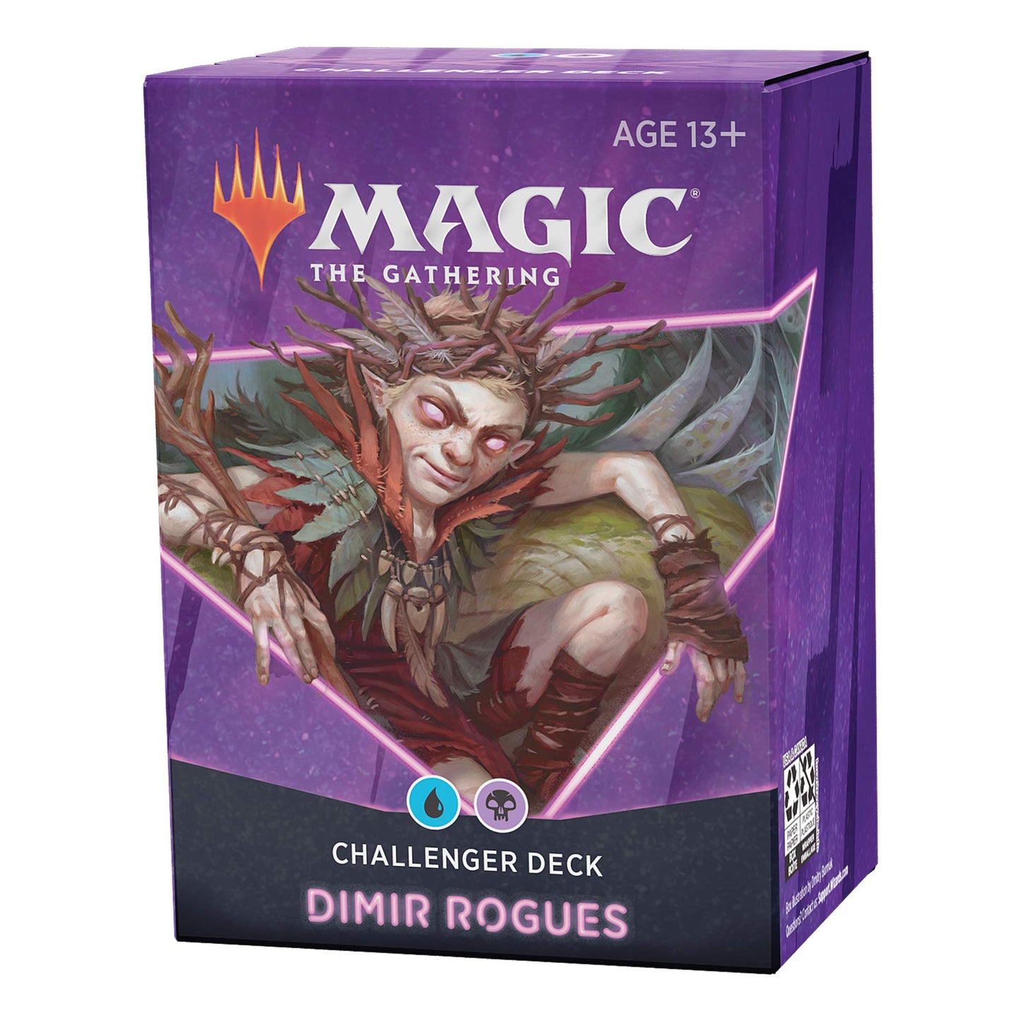 Magic: The Gathering Challenger Deck 2021 - Dimir Rogues, Compact, Black, Cardstock, Model C91200000
