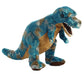 Aurora® Ferocious Dinos & Dragons T-Rex Stuffed Animal - Prehistoric Fun - Cuddly Companions - Blue 17 Inches