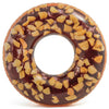 Intex Inflatable Tube - Nutty Chocolate Donut - 45" D - Vinyl - Model 56262EP