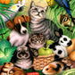 Magic Pets Jigsaw Puzzle, 260-Piece