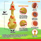 Gagster Rubber Chicken Dancing Toy - Mimicking Toy For Kids - Toy That Repeats What You Say & Tells Jokes, Singing & Talking, Electronic Yodeling For Anyone Who Loves Talking Toy And Funny Gag Gifts