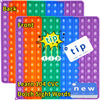 Ygc Laomi Dolch Sight Cvc Word Games Flash Cards Fingertip Pop Toy Allows Children To Master Reading 104 High-Frequency Cvc Sight Words In A Few Weeks, Suitable For Preschool Through 3Rd Grade
