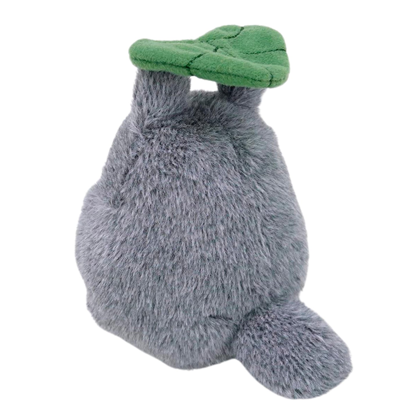 スタジオジブリ My Neighbor Totoro 5" Plush - Cotton Beanbag, Small, Totoro with Leaf
