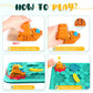 Fygurso Stem Board Games,Puzzle Logical Builder Kids Toys,Preschool Montessori Brain Teasers Birthday Gifts For Kids 4-8 Years O