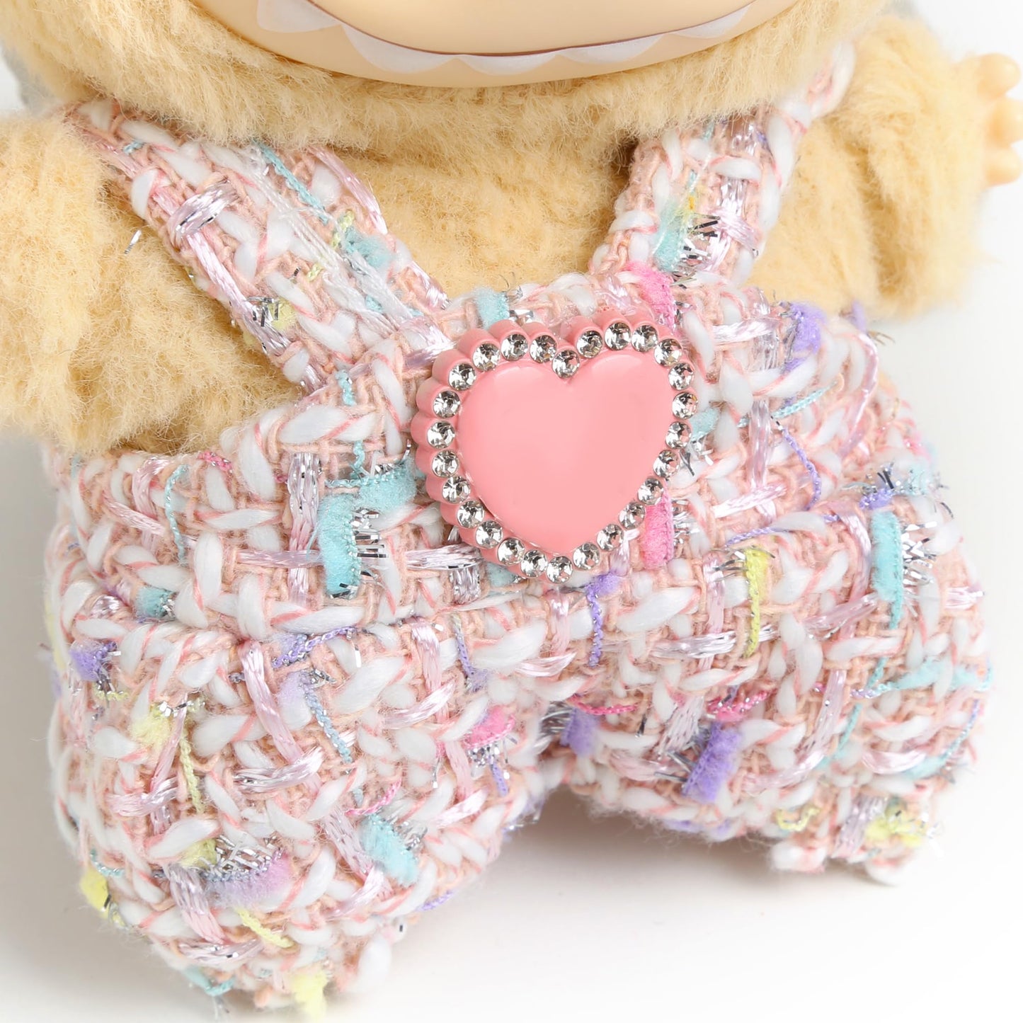 enhanced Doll Clothes for Labubu - elegant Chic Style Set for 17cm Dolls  Doll Outfit for Display  Collectors  Gift - Cute Miniature Fashion Accessories - Pink Jumpsuit (Clothes Only)