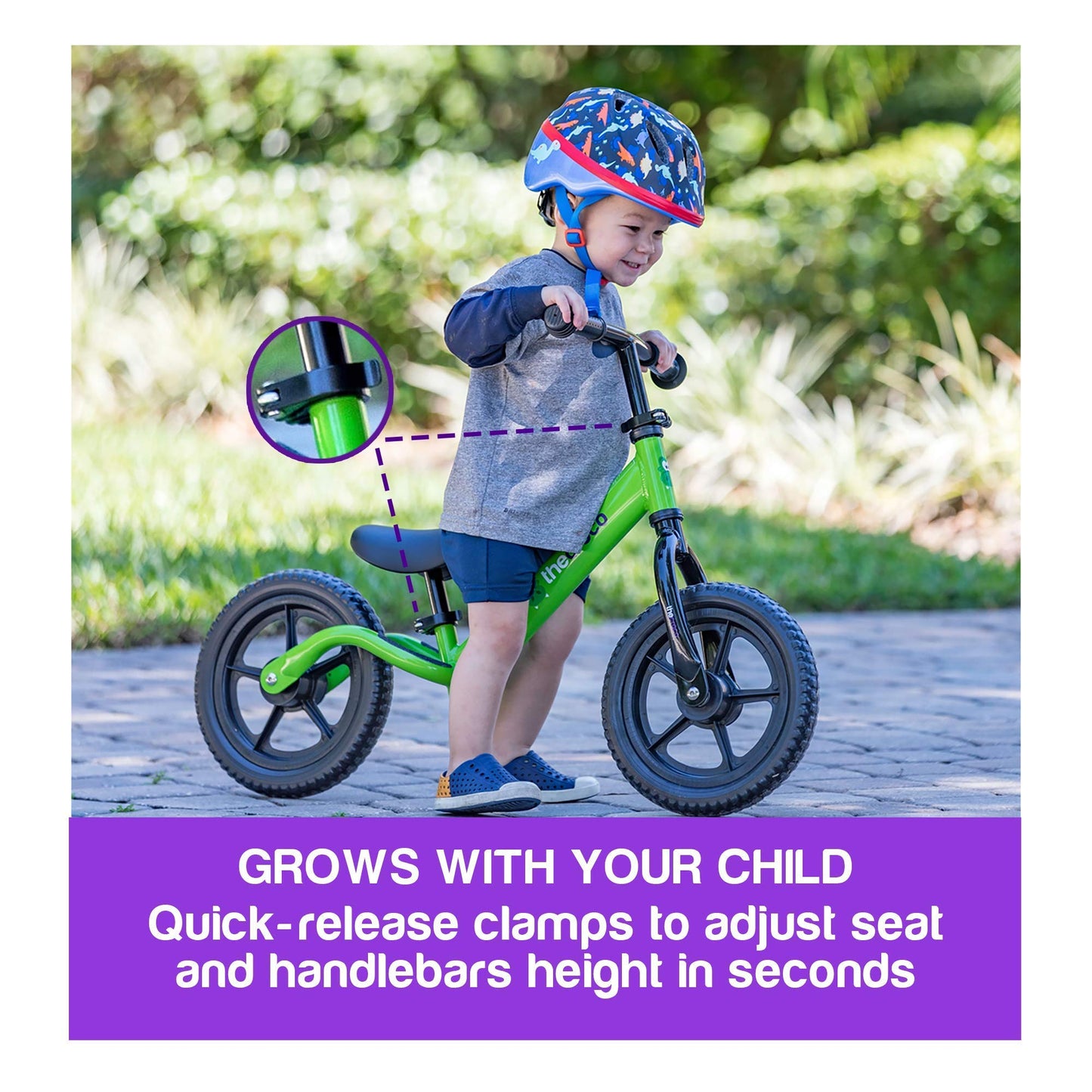 The Original Croco Ultra Lightweight And Sturdy Balance Bike.2 Models For 2, 3, 4 And 5 Year Old Kids. Unbeatable Features. Toddler Training Bike, No Pedal. (Orange, Ultralight 12 Inch)