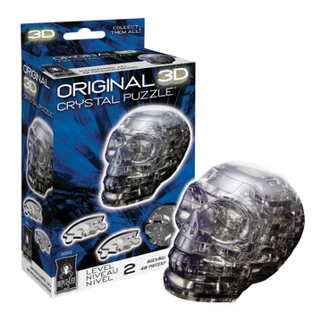 Bepuzzled | Skull Original 3D Crystal Puzzle, Ages 12 And Up
