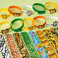 Dmight Jungle Safari Party Favors 30 Pcs Wild Animals Slap Bracelets And Rubber Wristband For Kids Birthday Gifts, Wild Theme Pa