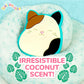 Original Squishmallows Cam The Cat Premium Coconut Scented Slime, 8 Oz. Scented Slime, 2 Fun Slime Add Ins, Fluffy Slime, Pre-Made Slime For Kids, Great 6 Year Old Toys, Super Soft Sludge Toy