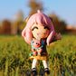Youtooz Anya Forger 4.3' Vinyl Figure, Official Licensed Telepath Anya With Chimera Collectible From Anime Spy X Family, By Youtooz Spy X Family Collection