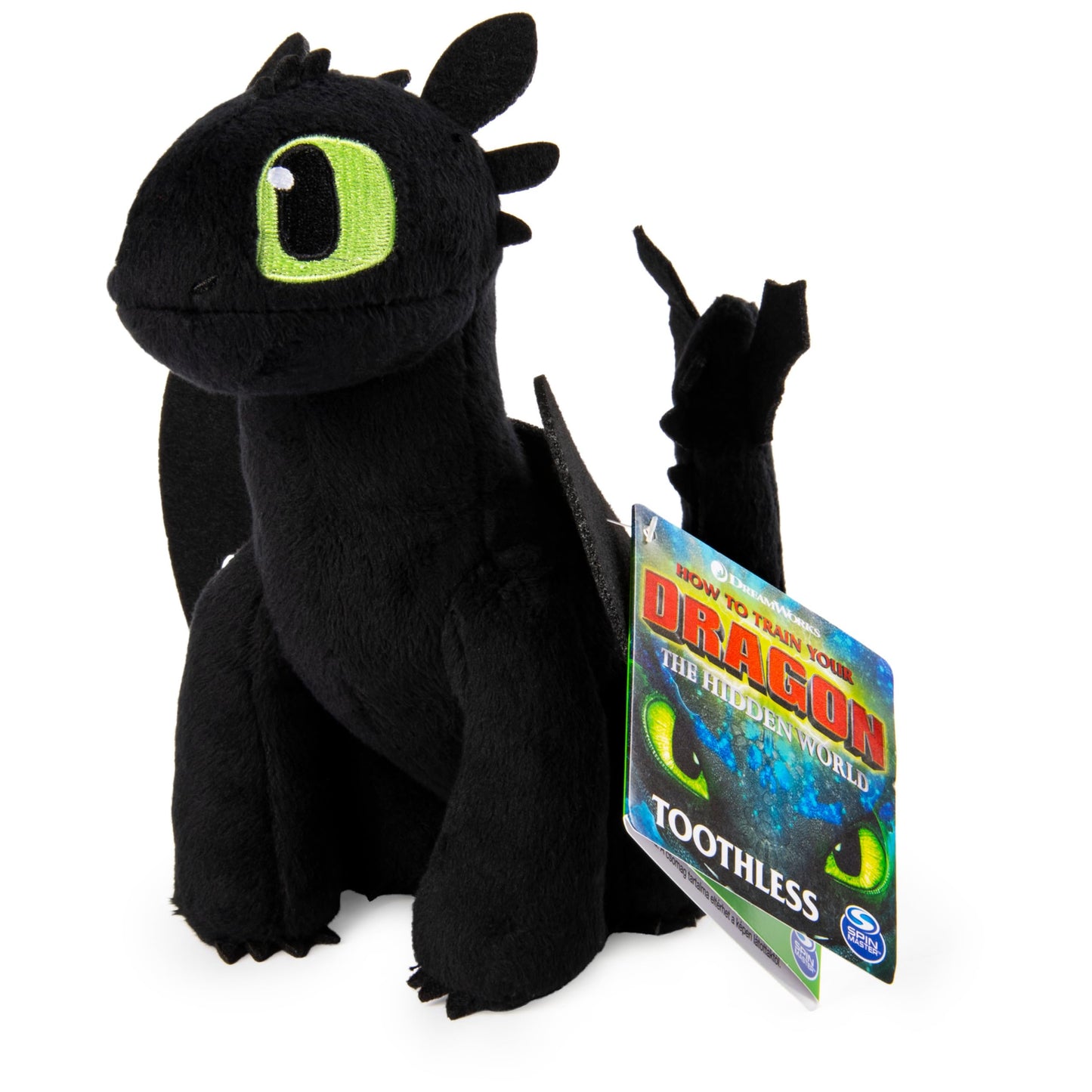 Dreamworks Dragons, Toothless 8' Premium Plush Dragon, For Kids Aged 4 & Up