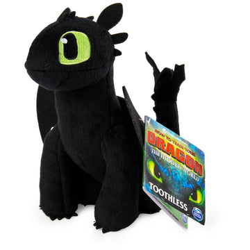 Dreamworks Dragons, Toothless 8' Premium Plush Dragon, For Kids Aged 4 & Up