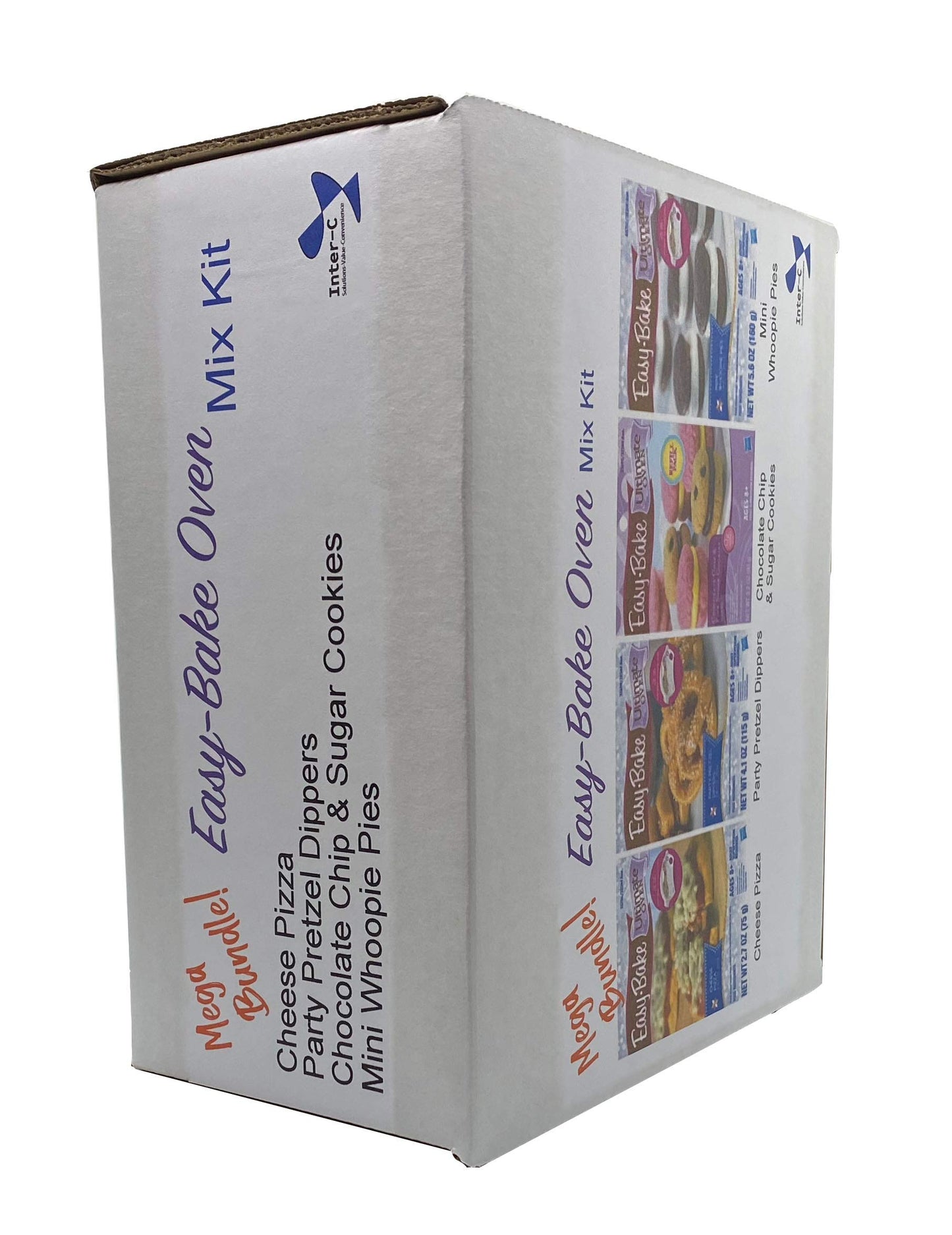 INTERC Easy Bake Mixes - 4 Pack, 3.9 Ounce - Pink - InterC Bake Master
