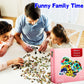 Puzzles For Kids Ages 4-6-8,120 Piece Jigsaw Puzzles Rabbit Shaped Learning Educational Toys Gifts For Boys Girl Age 4 5 6 8 Birthday Halloween Christmas Party Favors