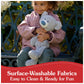 GUND Toothpick Wavy Bear Stuffed Animal, Gray, 15", Polyester, For Ages 1+, Model 6071144