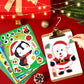 DECYOOL 36 Sheets Christmas Stickers, Christmas Make a Face Stickers Make Your Own Christmas Stickers Santa Snowman Xmas Holiday