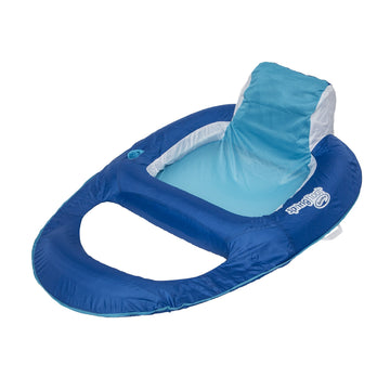 SwimWays Spring Float Recliner 13018 - Assorted Colors, Durable Plastic Material, Comfortable Design