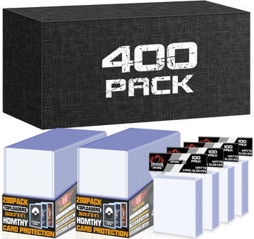 800 PCS TopLoaders Card Sleeves for Trading Cards, 3 x 4 Hard Plastic Baseball Card Protectors Card Holder Fit for MTG, TCG, Sta