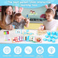 Umyqaq 143Pcs Wooden Cvc Word Game, Writing & Spelling Flash Cards, Kindergarten Homeschool Supplies, Alphabet Puzzle Montessori