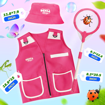Bug Catcher For Kids, 28 Pcs Kids Explorer Kit & Kids Bug Catching Kit - Kids Nature Kit Outdoor Adventure Toys For Kids 3+ Year