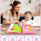 Gojmzo Busy Board Montessori Toys For 1 2 3 4 Year Old Girl Birthday Gifts, Busy Book Sensory Easter Toys For Toddlers 1-3 2-4, Learning Educational Toddler Travel Activities