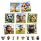 Einzufuf Puzzles For Toddlers 2-4, 8 Packs 6 Pcs Animals Puzzles For Kids Ages 4-6 Montessori Toys Educational Toys - 2 3 4 5 Ye