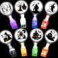 Yizeda 32pcs Halloween LED Finger Lights Halloween Party Favors for Kids Glow in The Dark Toys Trick or Treat Halloween Treats G