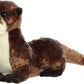 Aurora Adorable Flopsie River Otter Stuffed Animal - Playful Ease - Timeless Companions - Brown 12 Inches