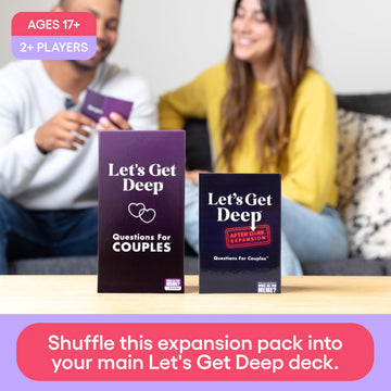 WHAT DO YOU MEME? Let's Get Deep After Dark Expansion Pack - 150 Cards - Couples Game - Multicolor - Model DEEPEXP313
